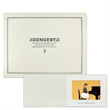 コンサート台紙　2L／CONCERT