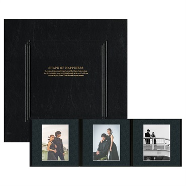 SHブラック 六切 3面（角×角×角）