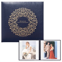 ボタニカル／ネイビー 258SQ２面（角×角）