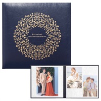 ボタニカル／ネイビー 258SQ２面（角×2L2）