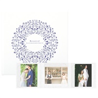 ボタニカル／ホワイト 258SQ３面（角×角×角）