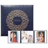 ボタニカル／ネイビー 258SQ３面（角×2L2×角）