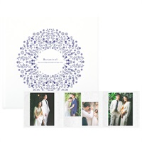 ボタニカル／ホワイト 258SQ３面（角×2L2×角）