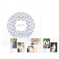 ボタニカル／ホワイト 258SQ３面（2L2×2L2×2L2）