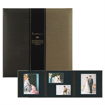 晴日和　松色 六切 3面（角×2L2×角）