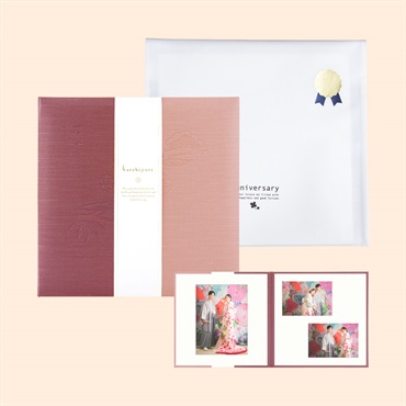 【ギフト】晴日和　梅色 六切 2面（角×2L2）