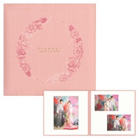 つむぎ　桃色 六切 2面（角×2L2）