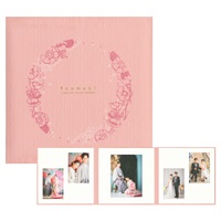 つむぎ　桃色 六切 3面（2L2×角×2L2）