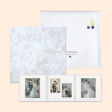 【ギフト】SHフラワー 六切 3面（角×2L2×角）