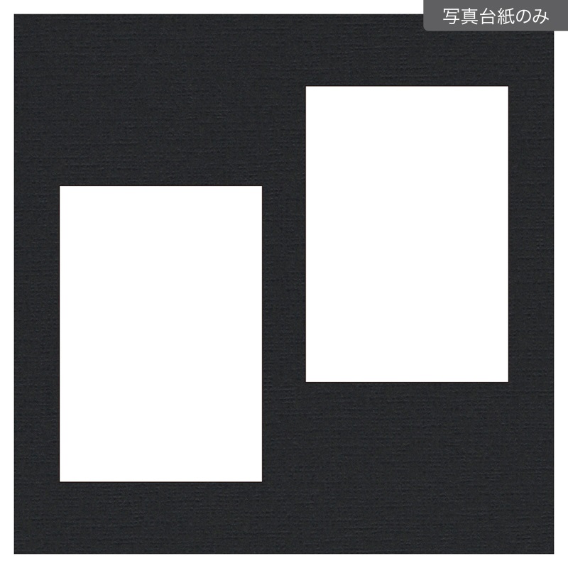 ヒンジ中枠【六切用】／2Ｌ／黒（TSNT）(【610-0029　中枠のみ】)
