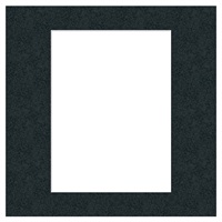 ヒンジ中枠【六切用】／六切角／黒 (SNSQ)