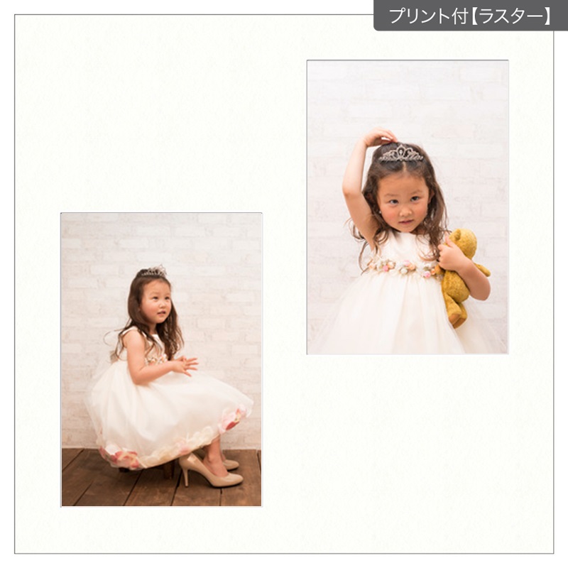 ヒンジ中枠【六切用】／2Ｌ／白 (SNSQ)(プリント付【ラスター（半光沢）】)