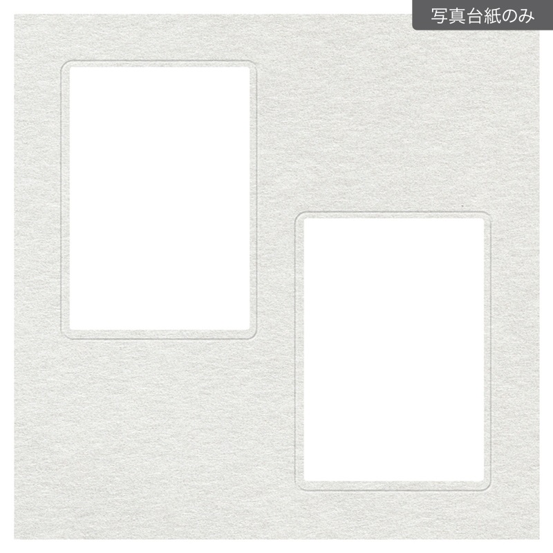 ヒンジ中枠【四切用】／2Ｌ／白（HGYW）(【610-0014　中枠のみ】)