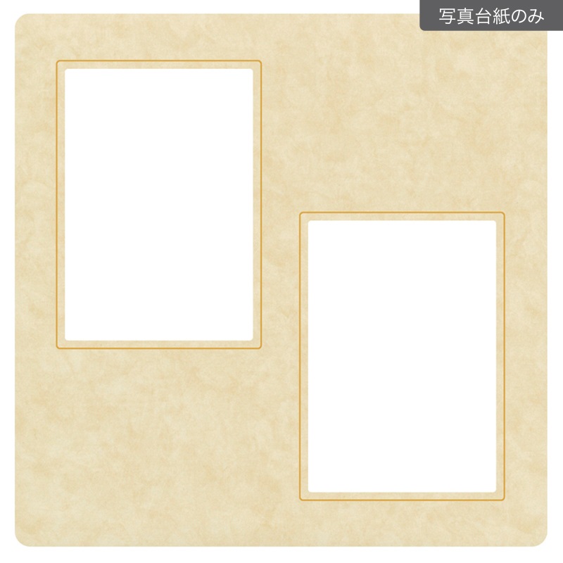 ヒンジ中枠【四切用】／2Ｌ／ベージュ（TDNI）(【610-0018　中枠のみ】)