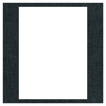 ヒンジ中枠【250SQ用】／六切角／黒（LA）