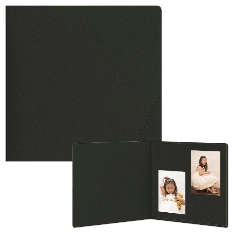 紙台紙SQ 2L／黒（L判2穴1枚）