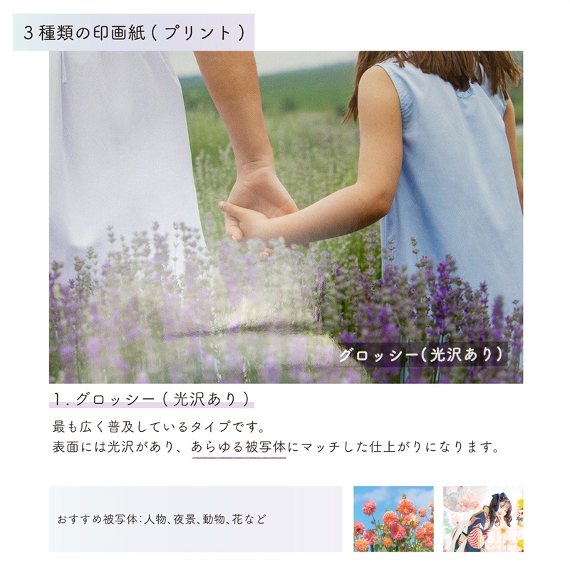 ハーフサイズプリント | コイデカメラで写真プリント
